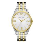 CHRIST VERRA CV 10641G-13 SLV Men Watches Silver Gold Stainless Steel